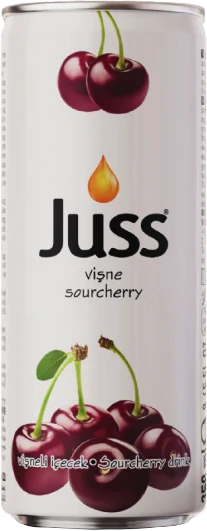 Juss Sour Cherry, 250 ml Can